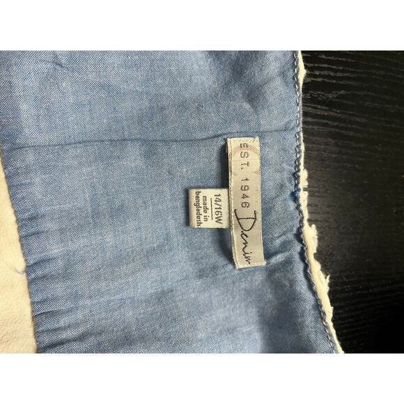 Boho Denim Mini Dress/Long Top/Vest - Picture 9 of 10